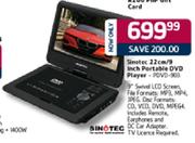 Sinotec 9 Inch Portable DVD Player-22cm 