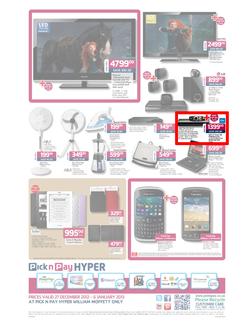 Pick n Pay Hyper Eastern Cape : Bringing in the New Year with Great Prices (27 Dec - 6 Jan 2013), page 4
