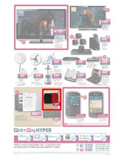 Pick n Pay Hyper Eastern Cape : Bringing in the New Year with Great Prices (27 Dec - 6 Jan 2013), page 4