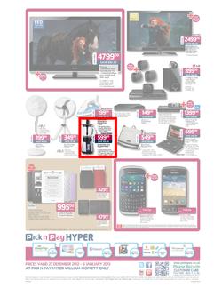 Pick n Pay Hyper Eastern Cape : Bringing in the New Year with Great Prices (27 Dec - 6 Jan 2013), page 4