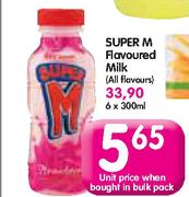 Super M Flavoured Milk-300ml Each