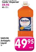 Savlon Antiseptic Liquid-2l Each
