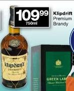 Klipdrift Premium Brandy-750ml