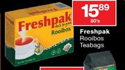 Freshpak Rooibos Teabags-80's