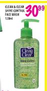 Clean & Clear Shine Control Face Wash-150ml