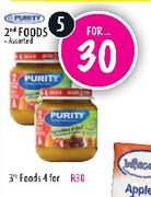 Purity 2nd Foods-5's