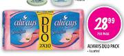 Always Duo Pack-2 x 10 Per Pack