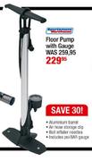 Sportsmans Warehouse Floor Pump with Gauge