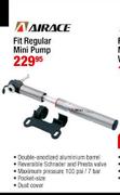 Airace Fit Regular Mini Pump