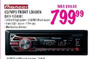 Pioneer CD/MP3 Front Loader (DEH-1550UB)