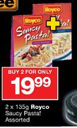 Royco Saucy Pasta Assorted-2 x 135g