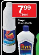 Bingo Thin Bleach-750ml