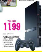 PS2 Black Console