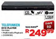Telefunken DVD Player-TDV-500U