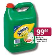 Sunlight Dishwashing Liquid- 5L