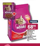 Whiskas Dry Cat Food Assorted- 2kg Each