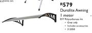 Durolite Awning-1 Meter