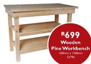 Wooden Pine workbench