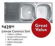 Livinox Contract sink