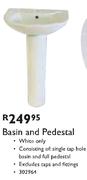 Basin & Pedestal