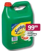 Sunlight Dishwashing Liquid-5L