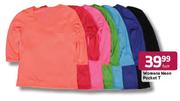 Womens Neon Pocket T-Each