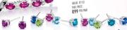 Cubic Zirconia Tops-Per Pair