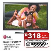 LG FHD LCD TV-107cm