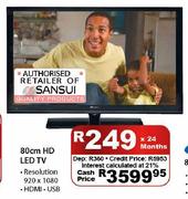 Sony HD LED TV-80cm