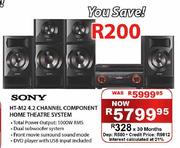 Sony HT-M2 4.2 Channel Component Home Theatre System
