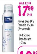 Nivea Deo Dry Female-150ml