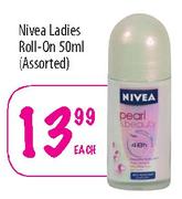 Nivea Ladies Roll-On-50ml