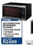 Samsung S/Steel Convection Microwave (CS1660ST)-45L