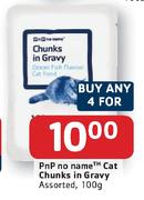 Pnp No Name Cat Chunks In Gravy Assorted-4x100g