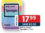 Pnp No Name Sponges-5- Per Pack