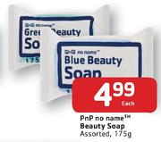 Pnp No Name Beauty Soap Assorted-175gram Each