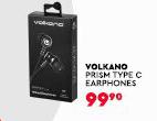 Volkano Prism Type C Earphones (Buy One Get One Free)