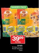 Jungle Energy Crunch Muesli Banded Pack-2x750g