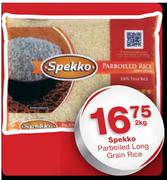 Spekko Parboiled Long Grain Rice-2Kg