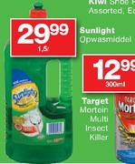 Sunlight Opwasmiddel-1.5Ltr