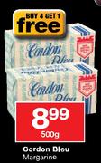 Cordon Bleu Margarine-500gm Each