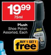 Plush Shoe Polish-75ml Each
