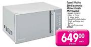 Russell Hobbs Electronic Mirror Finish Microwave (RHEM20L)-20L Each