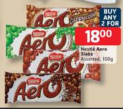 Nestle Aero Slabs Assorted-2x100g