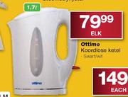 Ottimo Koordlose Ketel-1.7 Ltr Elk