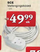 Sce Verlengingskoord-5m Elk