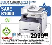 Canon I-Sensys MF8080CW Wireless Multifunction Printer 