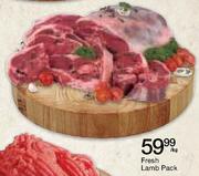 Fresh Lamb Pack-Per Kg