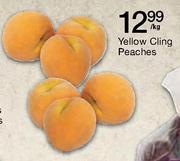 Yellow Cling Peaches-Per Kg