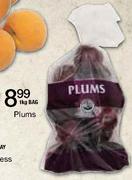 Plums-1kg Bag